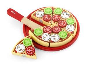 Drewniana Zabawka Viga 58500 Pizza Do Krojenia
