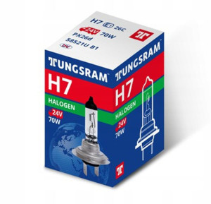 Żarówka H7 70w 24v Px26d / Tungsram