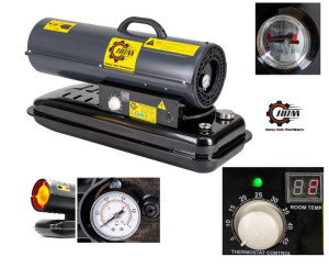 Nagrzewnica olejowa spalinowa HDM NOB-R20 20kW Ręczna Termostat