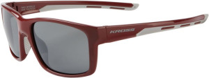 Okulary KROSS PODIUM 2.0 ciemnoczerwony ONE SIZE