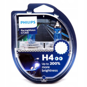 Philips H4 Żarówka 12v 55w Rv 200% 2szt