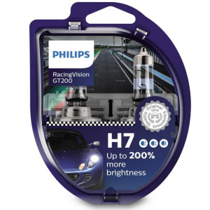 Żarówka H7 Philips Racingvision +200% 12v 55w