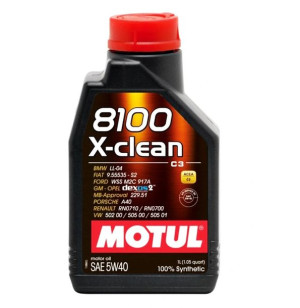 Motul 8100 X-clean 5w40 C3 1l