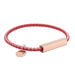 Bransoletka Uniwersalna Unisex - Czerwona