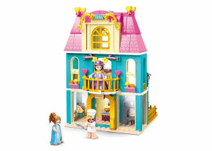 Klocki Sluban Restauracja Pizzeria Girls Dream 287 El. M38-b0875