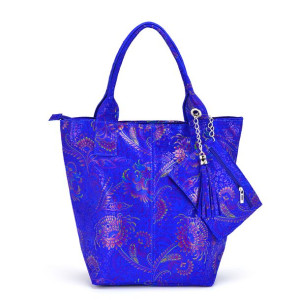 Shopperbag Torebka skórzana vp172 folk
