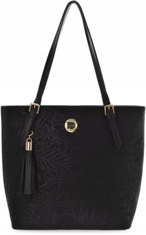 Torebka Damska MONNARI Kwiaty SHOPPER Elegancka A4