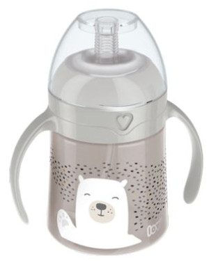 Lovi kubek ze słomką 150 ml Straw Beginner Buddy Bear 35/360