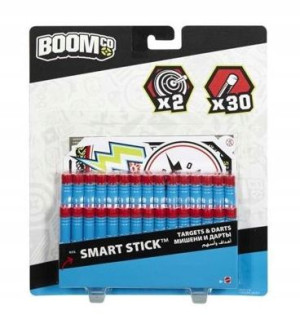 NABOJE PIANKOWE BOOMCO 30 szt + 2 tarcze RZUTKI rB