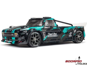 Arrma Infraction 3S BLX 1:8 RTR czarna/turkusowa