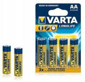 Bateria AA alkaiczne LR06 VARTA LONGLIFE 4szt