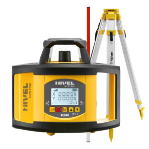 Niwelator laserowy NL540 Nivel System - ZESTAW