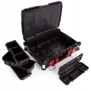 Skrzynka Packout 3 +kpl. Organizerów Milwaukee