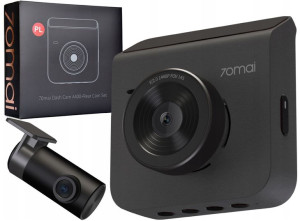 Kamera Samochodowa 70Mai A400 145° + Rc09 Wsteczna