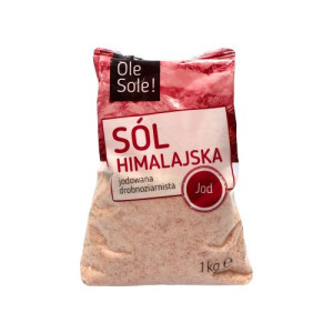 SANTE Sól Himalajska Jodowana Drobnoziarnista - 1000g