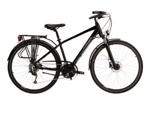 Rower trekkingowy męski Kross TRANS 5.0 czarny S (17") 28"