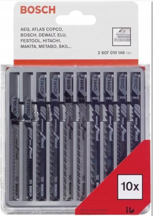 Zestaw Brzeszczotów Wyrzynarki 2607010146 Bosch