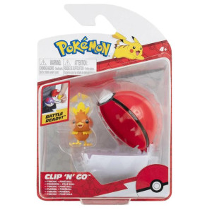 Pokemon POKEBALL figurka Torchic Poke Ball ORYGINAŁ