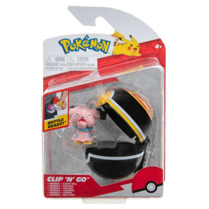 Pokemon POKEBALL figurka Snubbull Poke Ball Luxury ORYGINAŁ