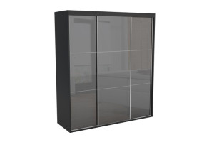 Szafa przesuwna garderoba lacobel 240 cm Green 16 na wymiar