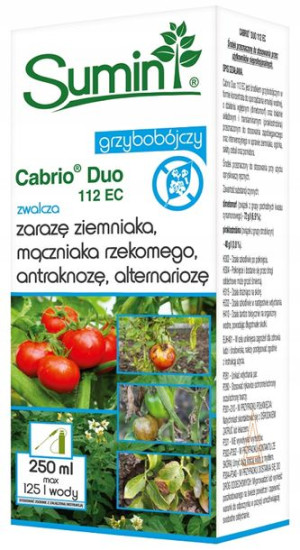 Sumin Cabrio Duo 112 Ec 250ml Choroby Ziemniaka Zaraza