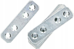 Łącznik Płaski 40x16 Meblowy Prosty Kątownik 100