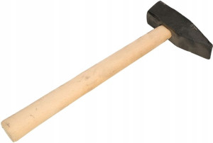 Kuty Młotek Ślusarski 1 Kg Z Drewnianym Trzonem