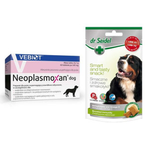 Pakiet Neoplasmoxan Dog Preparat Dla Psa z Zdiagnozowanym Nowotworem 60 Tab