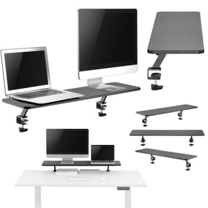 Mozos Clamp Dual Riser Podstawka Pod Monitory Półka Na Monitor Na Biurko
