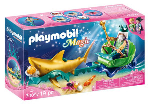 Playmobil 70097 Król Morza Z Rekinem