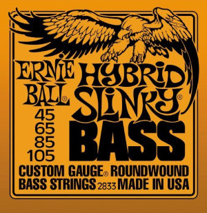Ernie Ball 2833 Struny Do Gitary Basowej