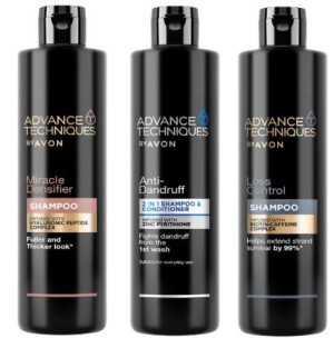 AVON Zestaw Trzech Szamponów Advance Techniques