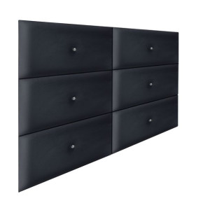 Panele ścienne tapicerowane 3D 60x30 guzik