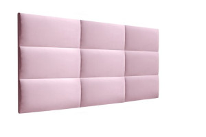 Panele ścienne tapicerowane 3D 60x30 Róż