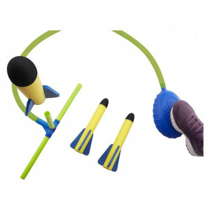 ZABAWKOWA RAKIETA STOMP ROCKET wyrzutnia rakiet