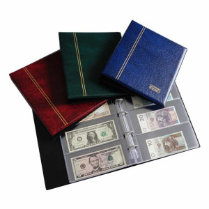 Klaser Fischer na banknoty świata