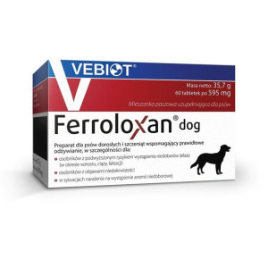 Ferroloxan Dog Mieszanka Paszowa Dla Szczeniąt i Psów Dorosłych Z Podwyższo