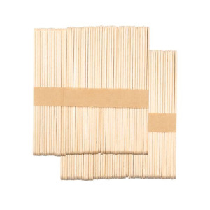 Szpatułka Drewniana Średnia 114x10x2mm - 100 Sztuk