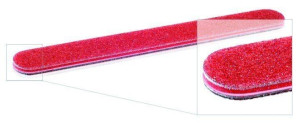 Pilnik Prosty Teflon 80 Czerwony