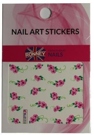 RONNEY - Naklejki wodne na paznokcie NAILART