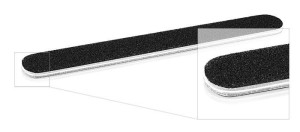 Pilnik Prosty 80 Czarny 1szt