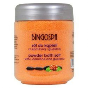 BINGOSPA Sól do kąpieli z Guaraną i L-karnityną 580g