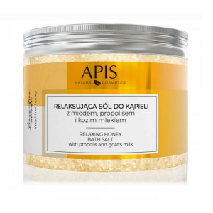 Apis Bogactwo Miodu, Relaksująca Sól Do Kąpieli Z Miodem I Z Kurkumą 650 G