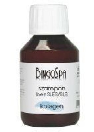 .BINGOSPA Szampon bez SLES/SLS z kolagenem 100ml .