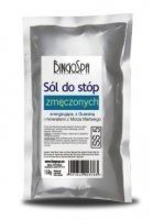 BINGOSPA Energizująca sól do stóp zmęczonych saszetka 150g   