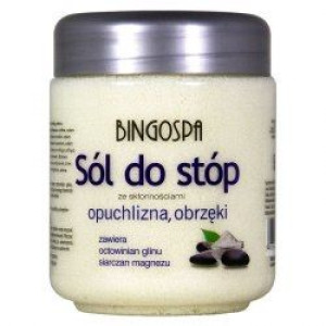BINGOSPA Sól do stóp - opuchlizna, obrzęki 550g  