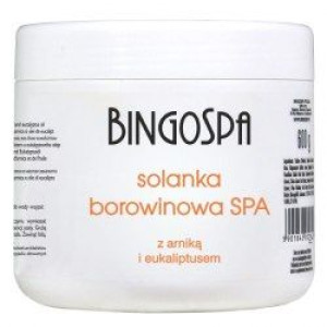 BINGOSPA Solanka borowinowa z arniką i eukaliptusem 600g  
