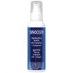 BINGOSPA Delikatny krem do twarzy z kolagenem 135g  