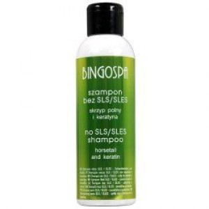 BINGOSPA zampon bez SLES / SLS - skrzyp polny i keratyna 100ml  