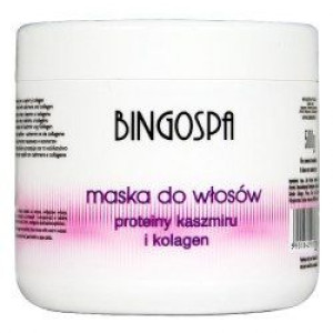 BINGOSPA Maska do włosów proteiny kaszmiru i kolagen 500g  